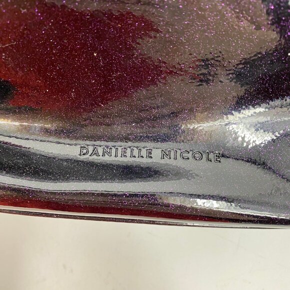 Danielle Nicole Black Glitter Cosmetic Pouch | Disney Gus & Cat - Picture 8 of 11